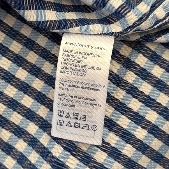 Tommy Hilfiger Men’s Long Sleeve Button Down Shirt - Picture 4 of 7
